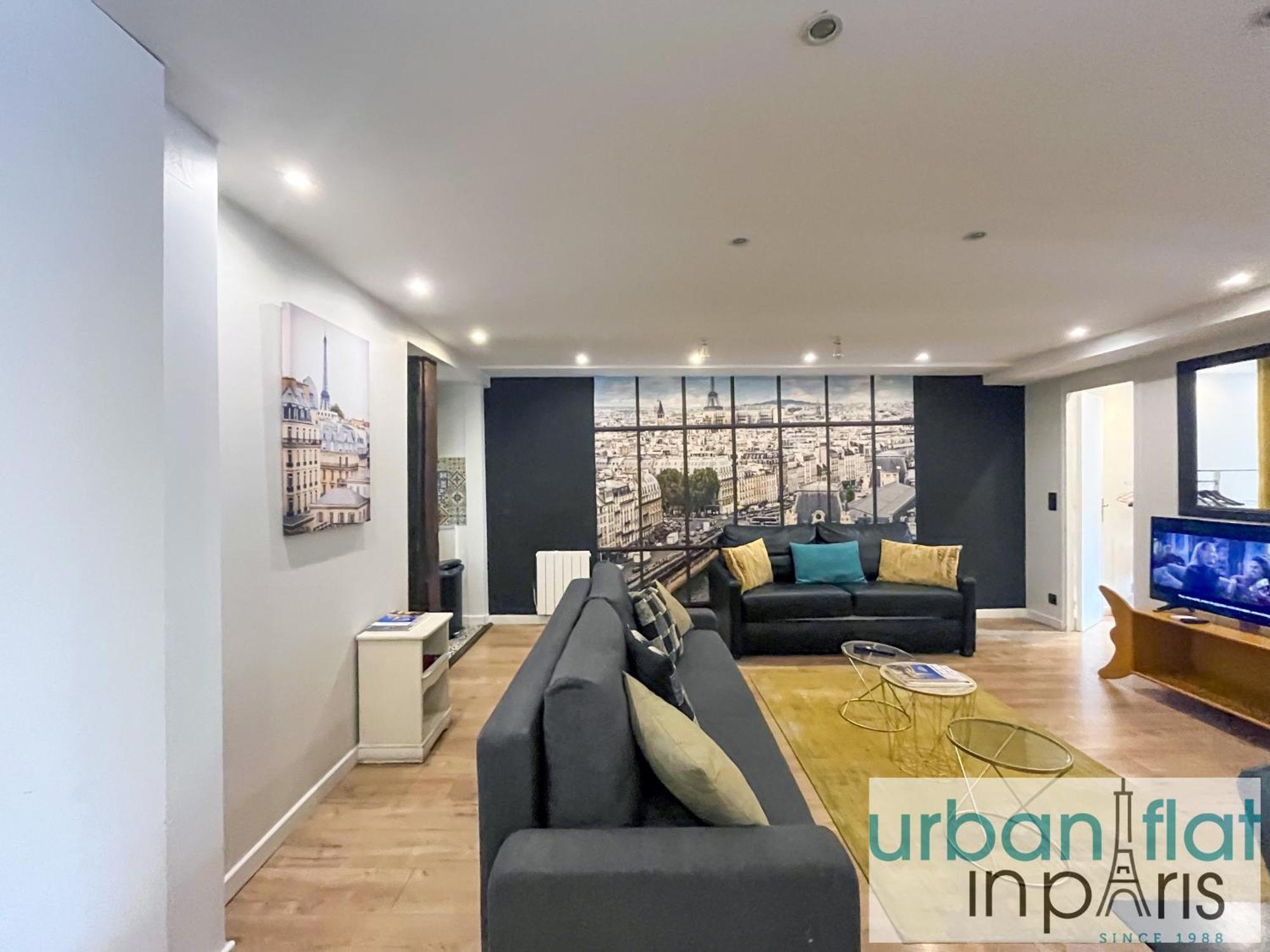 120 - Urban Gorgeous Apartment Le Marais Paris Luaran gambar