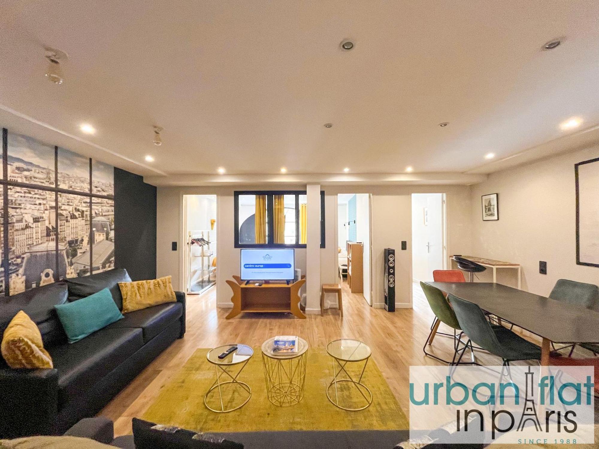 120 - Urban Gorgeous Apartment Le Marais Paris Luaran gambar